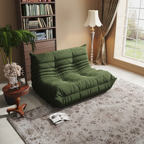 1 to 3 Seats Tatami Bed Beanbag Chair Caterpillar Lazy Sofa Floor Sofa Nap Couch - Picture 17 of 27