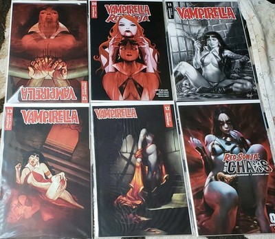 VAMPIRELLA comic book lot of 6 - dynamite comics
