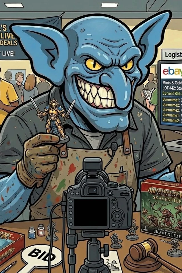 Warhammer Variety and Mixture Auctions £1 Starts FREE PAINT