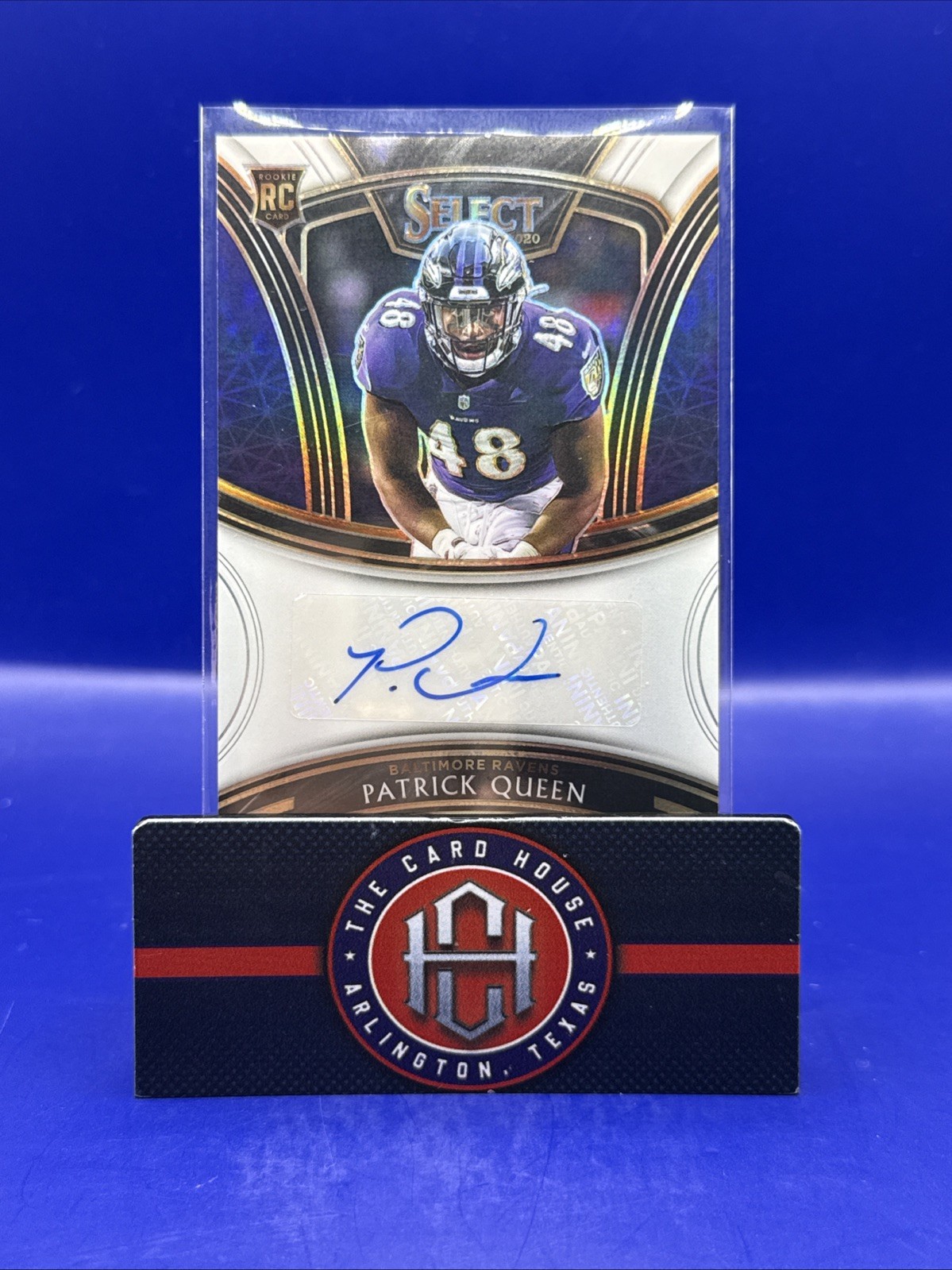 Patrick Queen Panini Select Select Signatures Prizm #SSPQU White