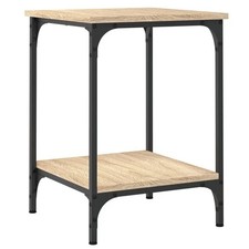 Berkfield Home Coffee Table Sonoma Oak 40x40x55 cm Engineered Wood