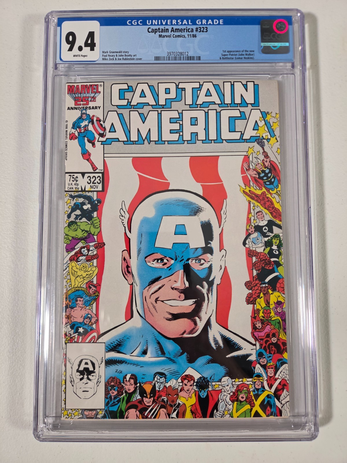 少年漫画 Captain America #323 Captain America #323 Value - GoCollect