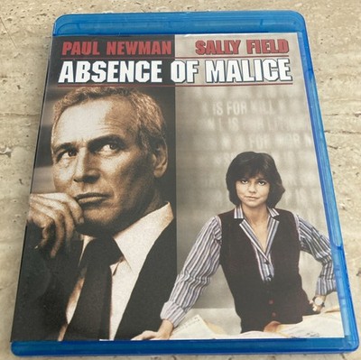Absence of Malice (Blu-ray, 1981) Paul Newman & Sally Field - OOP Rare