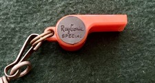 Vintage Roy Gonia Special Whistle - Hunting Dog Training Field Whistle Orange