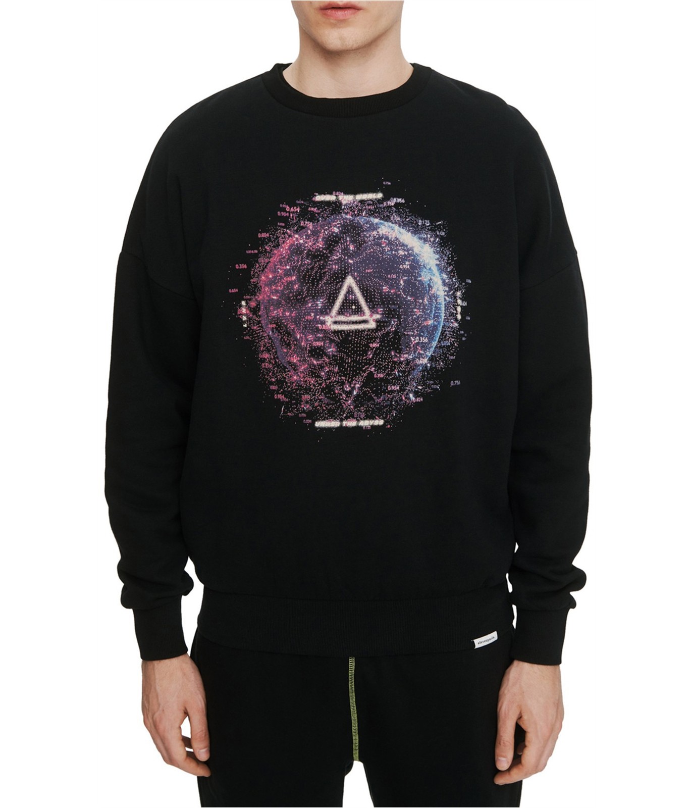 Elevenparis Mens Planet Print Sweatshirt 9990₽