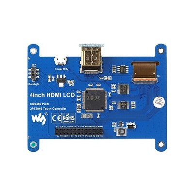 Waveshare 4'' HDMI Screen LCD(IPS) For Raspberry Pi