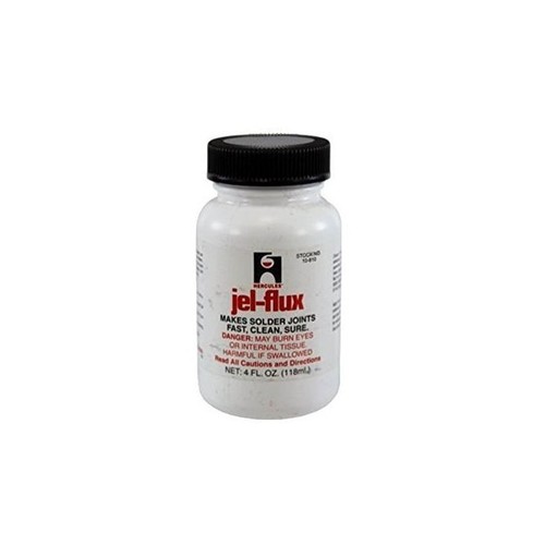 OATEY 10810 4oz JEL Flux, PVC, Soldering Flux, Plumbing, 1/2"