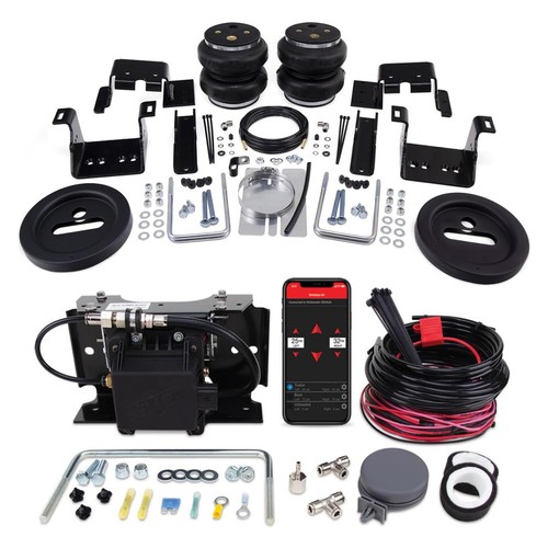 Air Lift Air Springs & WirelessAIR App EZ Compressor for 11-19 Silverado Sierra