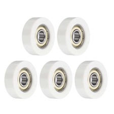 Image of 5Pcs 6000Z Ball Bearing 10x38x12mm Double Metal Shielded Chrome Steel, White