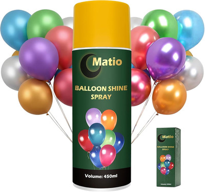 Balloon Shine Spray, 16OZ/ 450ML High Gloss Balloon Spray, Silicone Sprays for L