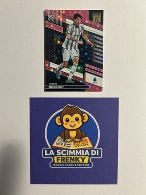 PANINI FOOTBALLERS FIFA DONRUSS ELITE 2022 23 2023 213 SOULE  ROOKIE /25 JUVENTUS