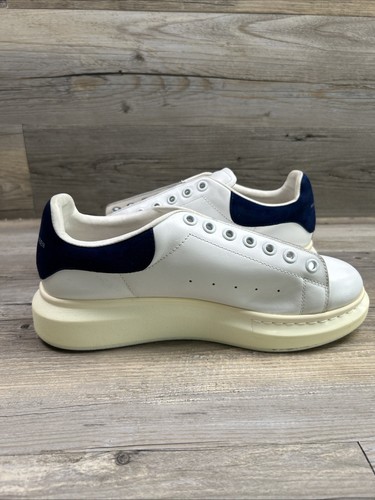 alexander mcqueen sneakers men's size 45 white blue - Picture 6 of 13