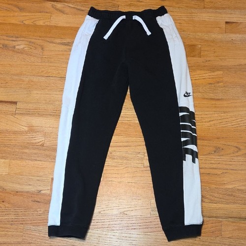 Nike Kids XL Black and White Sweatpants