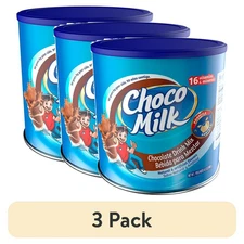 3 pack Choco Milk Chocolate Drink Mix, 14.1 oz..