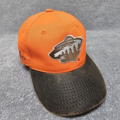 Minnesota Wild Hat Orange Hunting Hockey Limited Edition Baseball