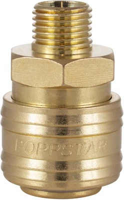 Raccord rapide pour air comprimé DN 7,2 avec filetage extérieur 1/4 pouce - Photo 1/4
