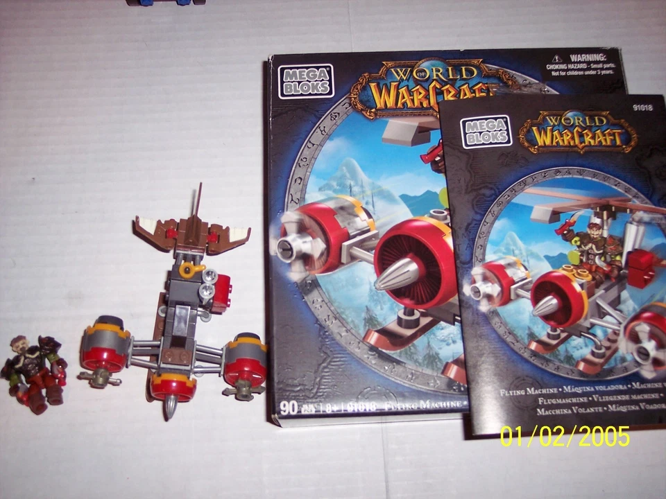 5 set Lot Mega Bloks World of Warcraft 91008 91014 91018 91019 91025 Lich King - Image 4 of 4