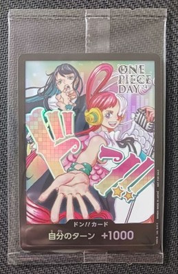 Uta & Ado Don!! Card SEALED One Piece Day 2024 Promo Japanese One