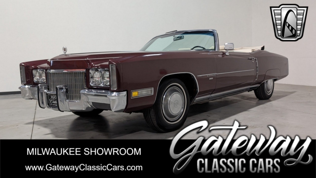 1971 Cadillac Eldorado for sale in Franksville Wisconsin