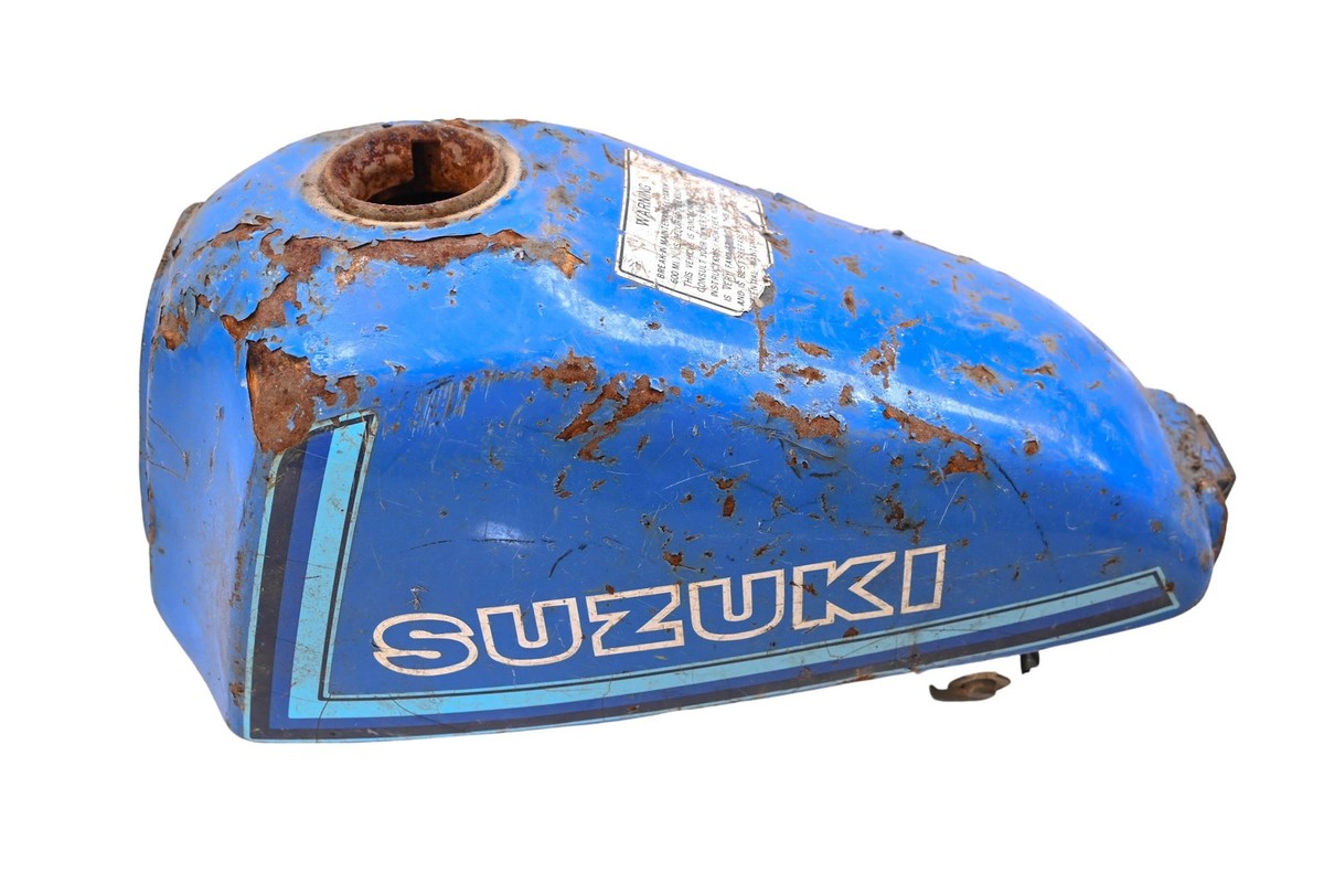 81 Suzuki TS100 Gas Fuel Tank | eBay