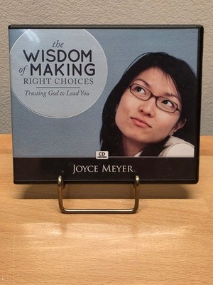 Joyce Meyer The Wisdom of Making Right Choices Trusting God Audio CD Series