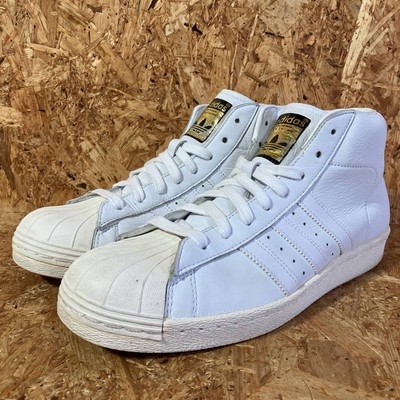 Size 9 - adidas Pro Model Vintage Cream/Gold/White for sale online 