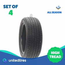 Set of (4) Used 225/55R17 Yokohama YK740 GTX 97V - 8.5-9/32