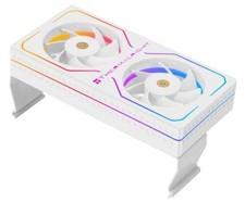 TR MC-2 ARGB RAM Cooler, Dual PWM Fans, 5V 3-Pin ARGB Sync, Memory White