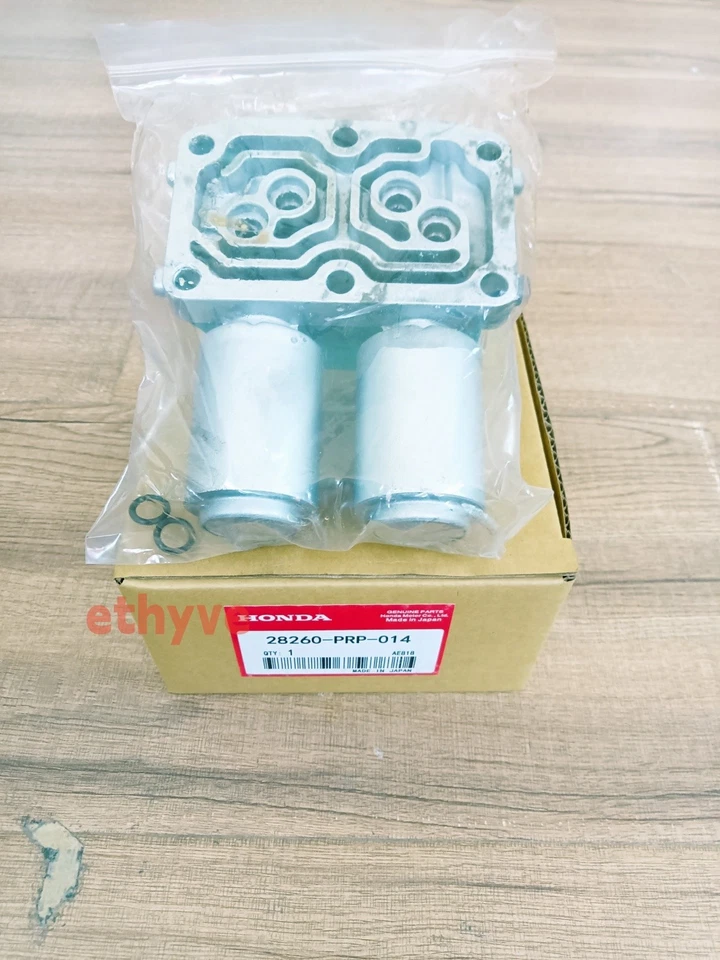 Solenoide de cambio lineal doble transmisión 28260-PRP-014 para Honda Accord CRV Acura Foto 2 de 4