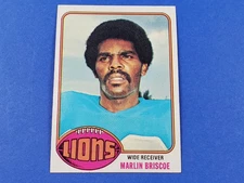 1976 TOPPS FOOTBALL #484 MARLIN BRISCOE HIGH GRADE NEAR MINT NRMT