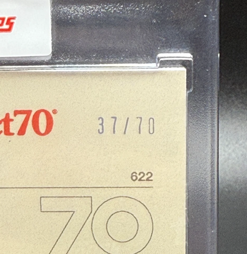 Derek Jeter 2021 Topps Project70 Ermsy XBOX MINECRAFT Rainbow Foil #'d 37/70 SSP - Image 3 of 4