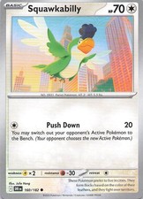 Pokemon Card - Squawkabilly - (160/182 - Destined Rivals)