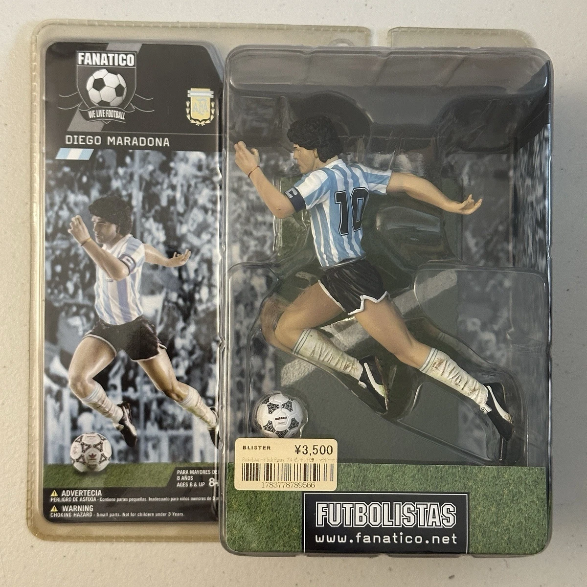 FANATICO Diego Maradona フィギュア Argentina Diego Maradona Futbolistas Fanatico World Cup 1986