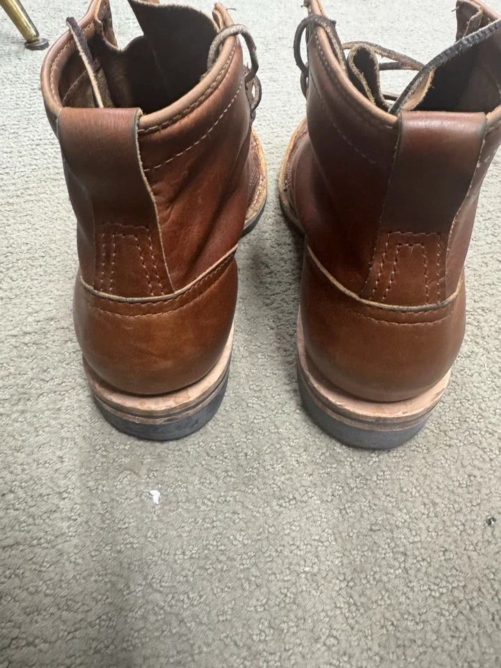 Bota Wesco 7” Puntera Gorra “Guildsman” Bronceado Británico 11.5 D Foto 4 de 4