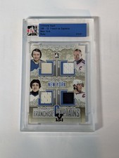 2012-13 ITG Ultimate Franchise Captains Jersey 1/1 Mark Messier Jaromir Jagr 