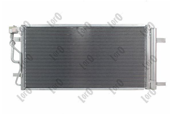 ABAKUS Air Conditioner Condenser 019-016-0054 for Hyundai, Aluminum