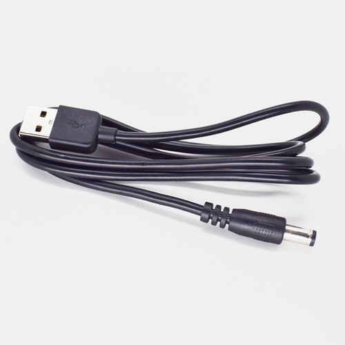 10pcs 1M/3.3FT USB 2.0 Male to 5.5x2.1mm Male 20AWG DC Power Charger Cable - Picture 2 of 5