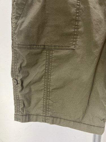 Ladies New Plus Size Cargo Style Shorts With Turn Up Option Size 14-28 3 Colours - Picture 8 of 30