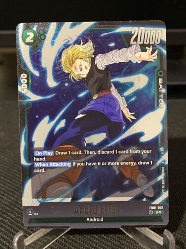 Dragon Ball Super: Fusion World  Android 18  FB01-079 SR  Awakened Pulse - Picture 1 of 2