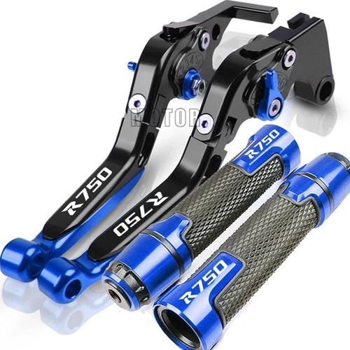 For Suzuki GSXR750 1989-1995 Motorcycle Brake Clutch Levers Handle Bar Grip - Picture 4 of 20