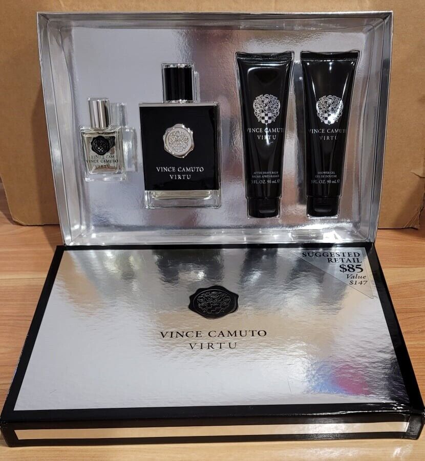 Vince Camuto Virtu After Shave Balm By Vince Camuto - 3 oz Vince Camuto Virtu After Shave Balm By Vince Camuto - 3 oz