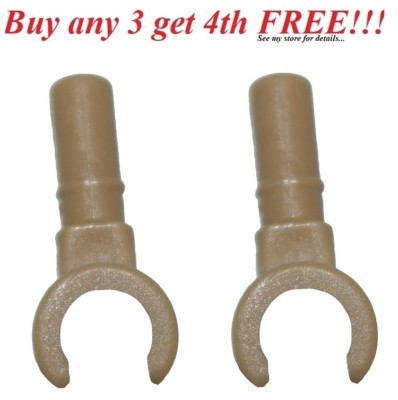  NEW Lego Minifigure Dark Tan Hands x2 Minifig body Star Wars Space City
