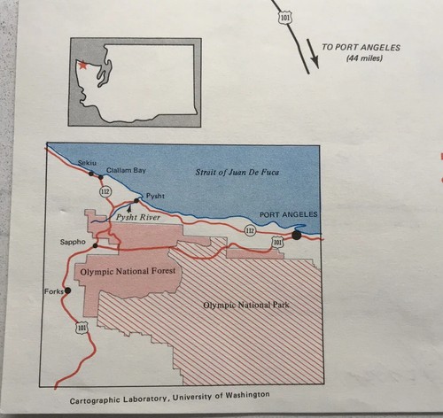 Gran Lote de Rivers WA Departamento de Juegos de Estado Sitios de Acceso Público MAPAS AÑOS 70 De Colección - Imagen 10 de 12