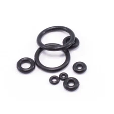 Replacement Black Rubber O-Rings 16 Gauge to 1/2" Gauge - 20 Pack