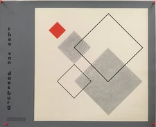 Theo van Doesburg - Arithmetic Drawing (1930) - 1988 -  Screenprint/Silkscreen