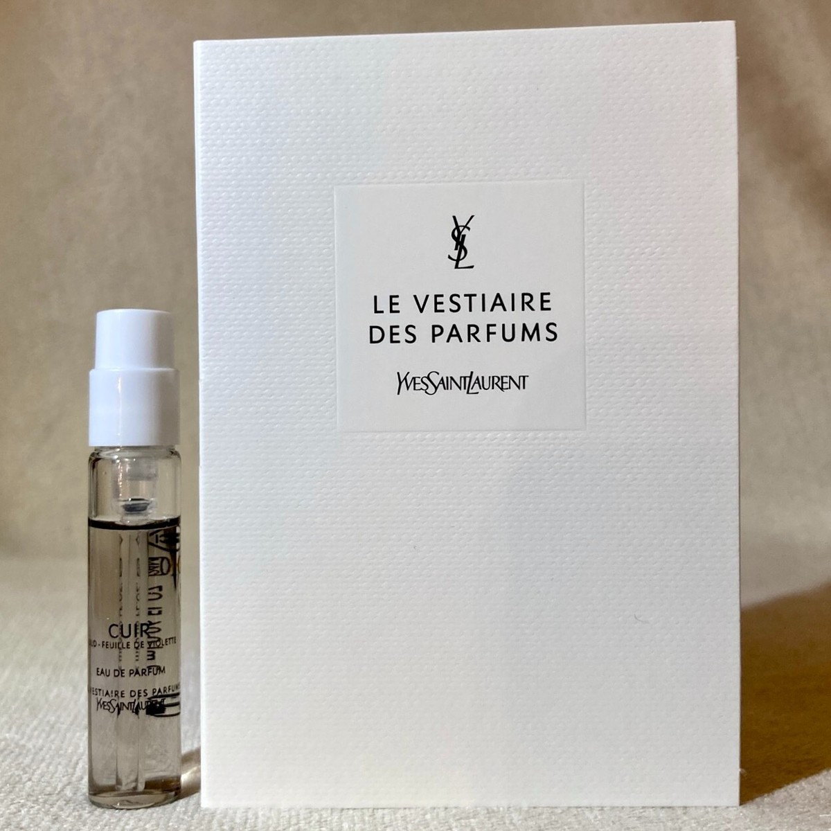 Yves Saint Laurent CUIR 75ml パルファム THE NEW REBELLIOUS ICON OF LE VESTIAIRE DES PARFUMS