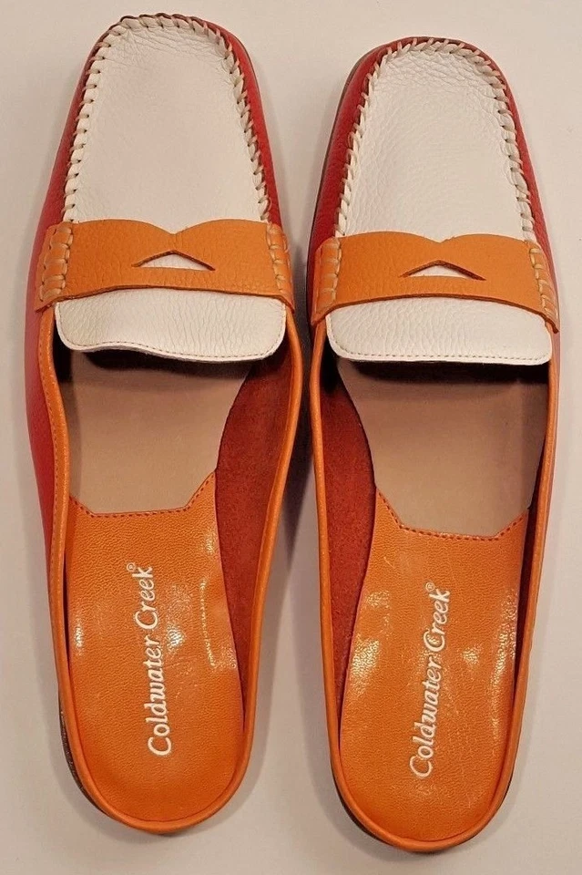 Mocasín Coldwater Creek Color Block Mula Talla 8.5 Foto 2 de 4
