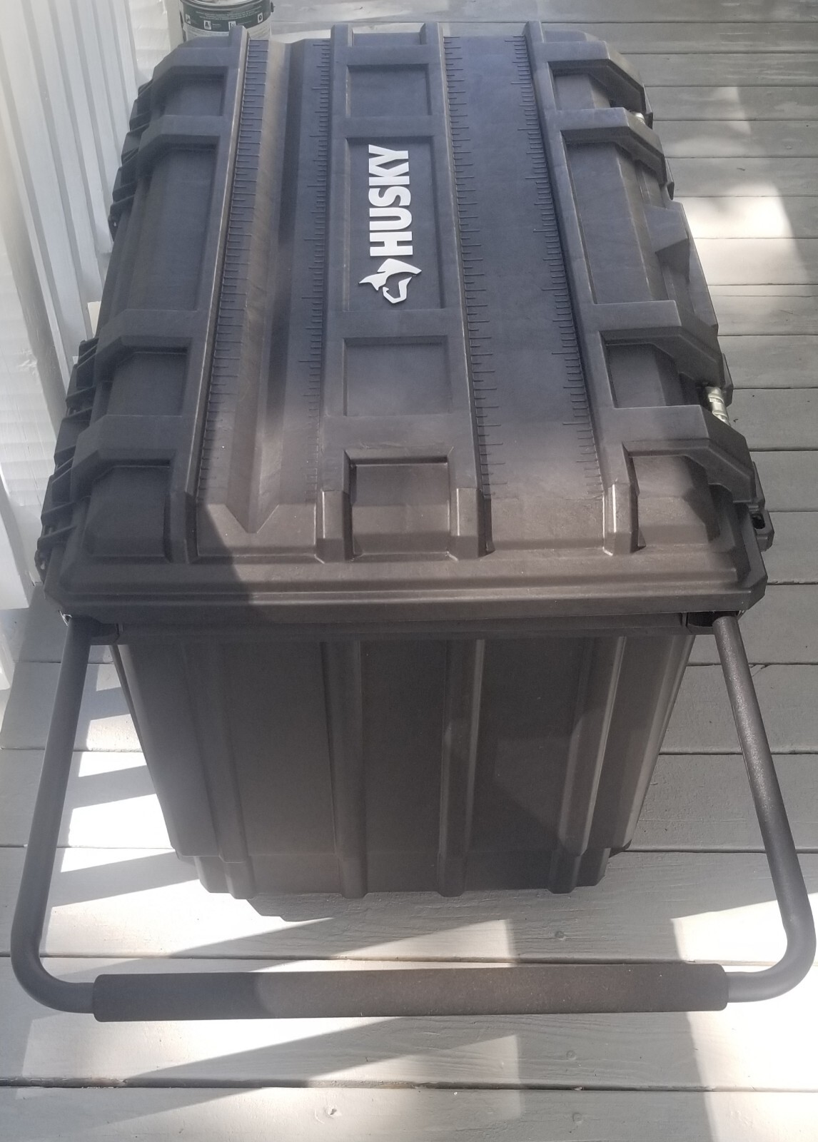 Husky 37 in. Rolling Tool Box Utility Cart Black w/ Lock & Tool Tray eBay