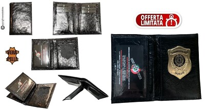 Portafoglio porta placca / porta tessera Guardia Giurata Vega Holster 1WD152 VEGA HOLSTER