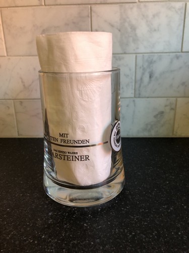 WARSTEINER GLAS BIERKRUG/STEIN/GLAS 0,5L Germany "Das Einzig Wahre" - Henkel - Bild 2 von 9